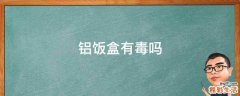 铝饭盒有毒吗