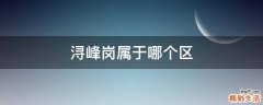 浔峰岗属于哪个区