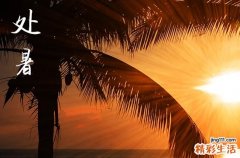 2023年处暑前三天交运是哪一天 2023年处暑交运是几点到几点结束