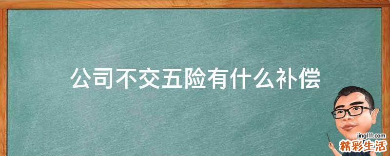 公司不交五险有什么补偿