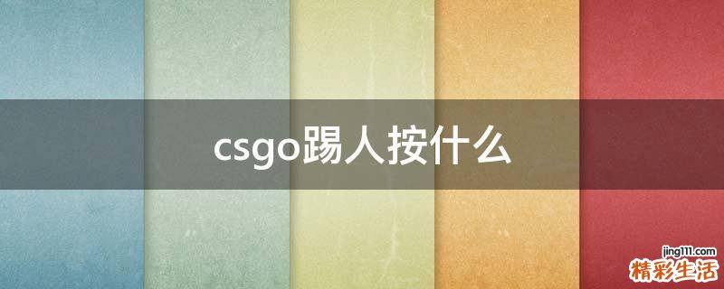 csgo踢人按什么