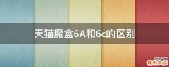 天猫魔盒6A和6c的区别