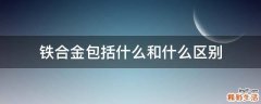 铁合金包括什么和什么区别