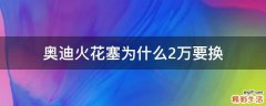 奥迪火花塞为什么2万要换