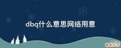 dbq什么意思网络用意