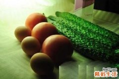 黄瓜鸡蛋减肥法