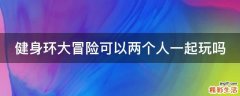健身环大冒险可以两个人一起玩吗