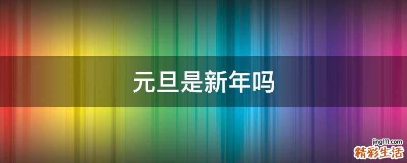 元旦是新年吗