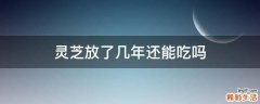 灵芝放了几年还能吃吗