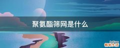 聚氨酯筛网是什么