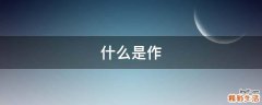 什么是作