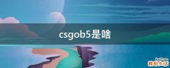 csgob5是啥