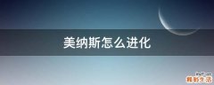 美纳斯怎么进化