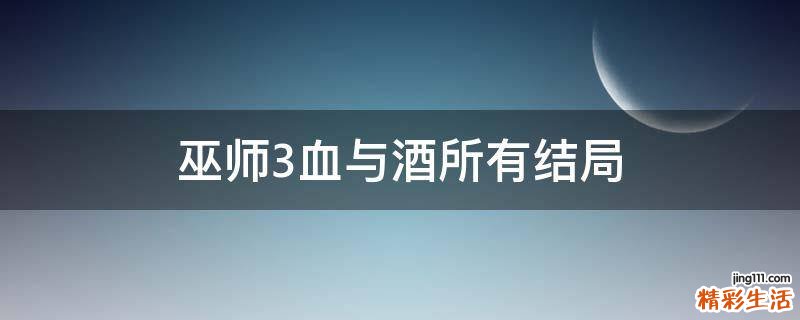 巫师3血与酒所有结局