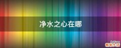 净水之心在哪