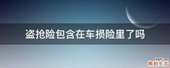盗抢险包含在车损险里了吗