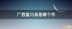 广西富川县是哪个市