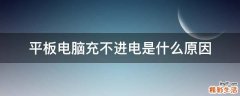 平板电脑充不进电是什么原因
