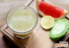 苦瓜汁去痱子的偏方
