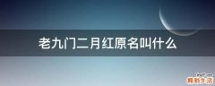 老九门二月红原名叫什么