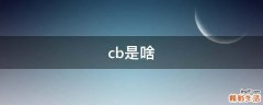 cb是啥