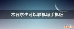 木筏求生可以联机吗手机版