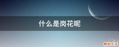什么是岗花呢
