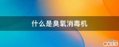 什么是臭氧消毒机