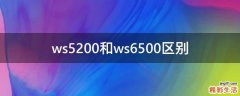 ws5200和ws6500区别