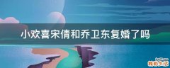 小欢喜宋倩和乔卫东复婚了吗