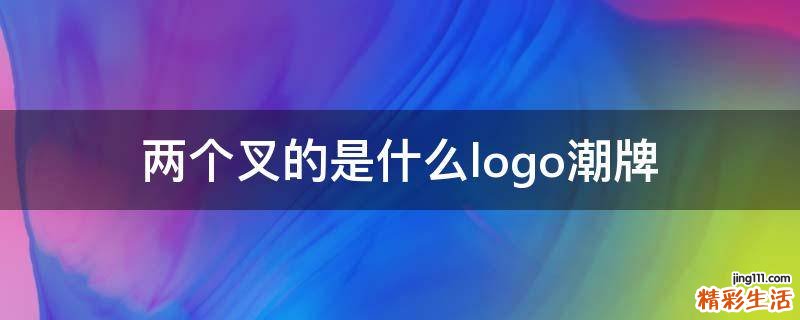 两个叉的是什么logo潮牌