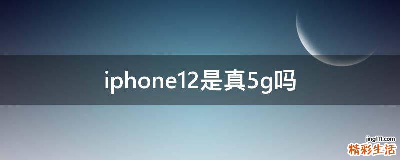 iphone12是真5g吗
