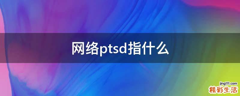 网络ptsd指什么