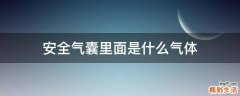 安全气囊里面是什么气体