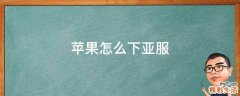 苹果怎么下亚服