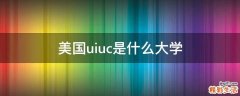 美国uiuc是什么大学