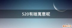 520有啥寓意呢