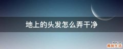地上的头发怎么弄干净