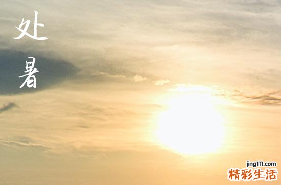今年的处暑是哪一天2023