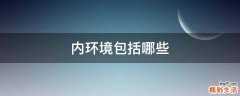 内环境包括哪些