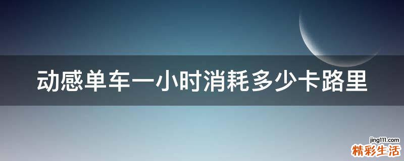 动感单车一小时消耗多少卡路里