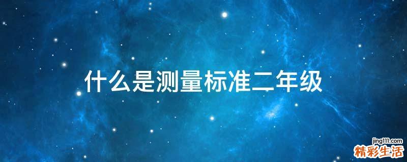 什么是测量标准二年级