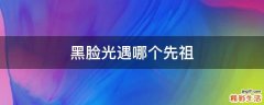 黑脸光遇哪个先祖