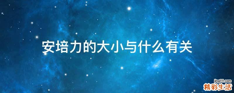 安培力的大小与什么有关