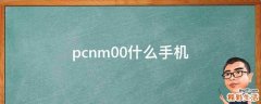 pcnm00什么手机