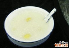 青枣白果粥