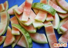 西瓜皮敷脸怎么敷 西瓜皮敷脸的注意事项