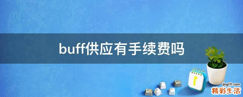 buff供应有手续费吗