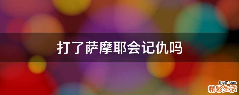打了萨摩耶会记仇吗