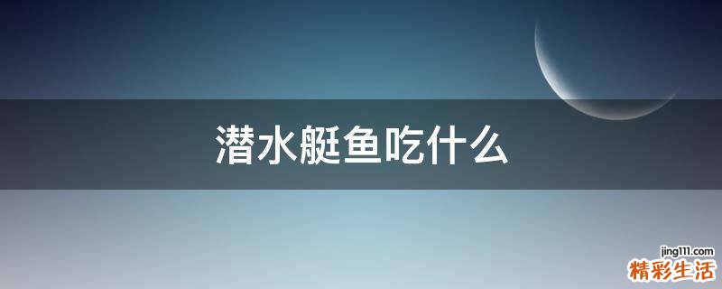 潜水艇鱼吃什么
